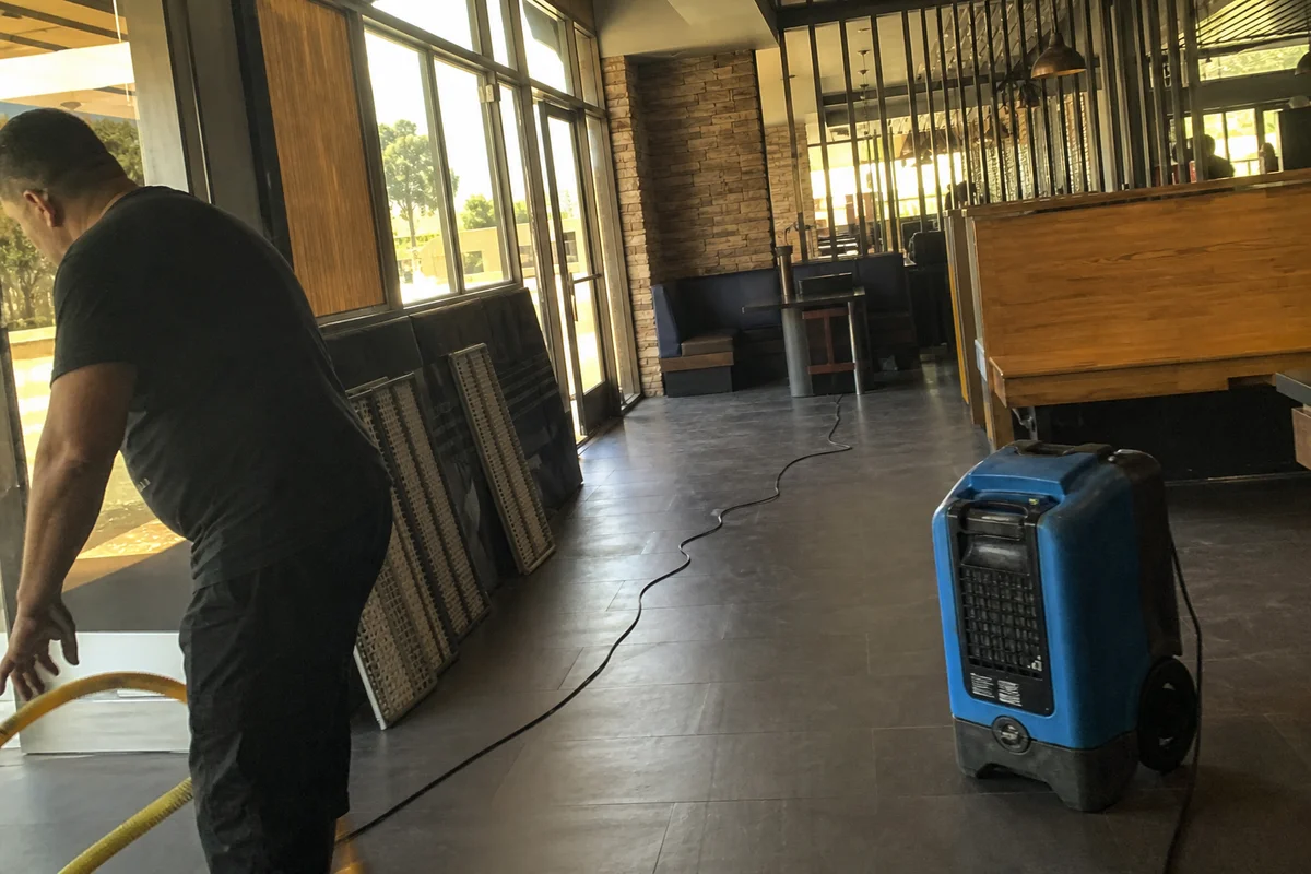 After-hours restoration to keep business operating
